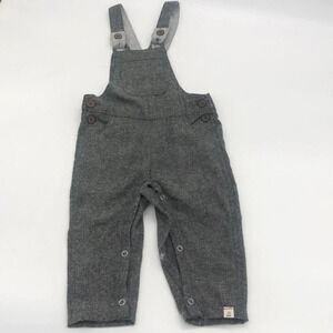 Me & Henry 100% Cotton Button Overalls Boys Size 6-12Months